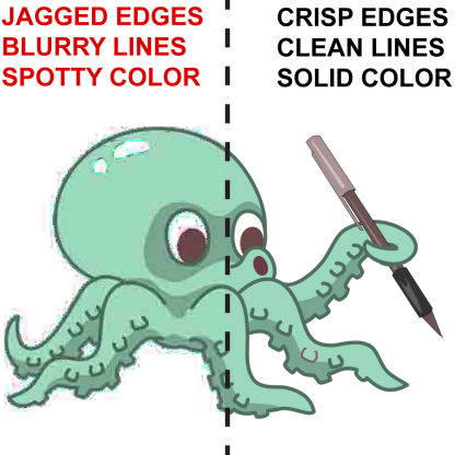 Redraw and Vectorization